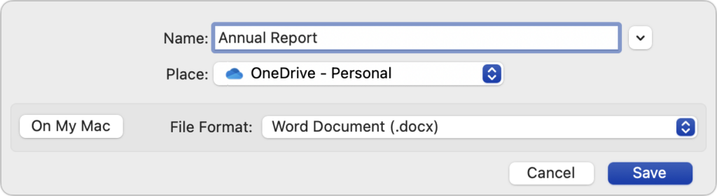 How to Convince Microsoft Office Apps to Save Files on Your Mac