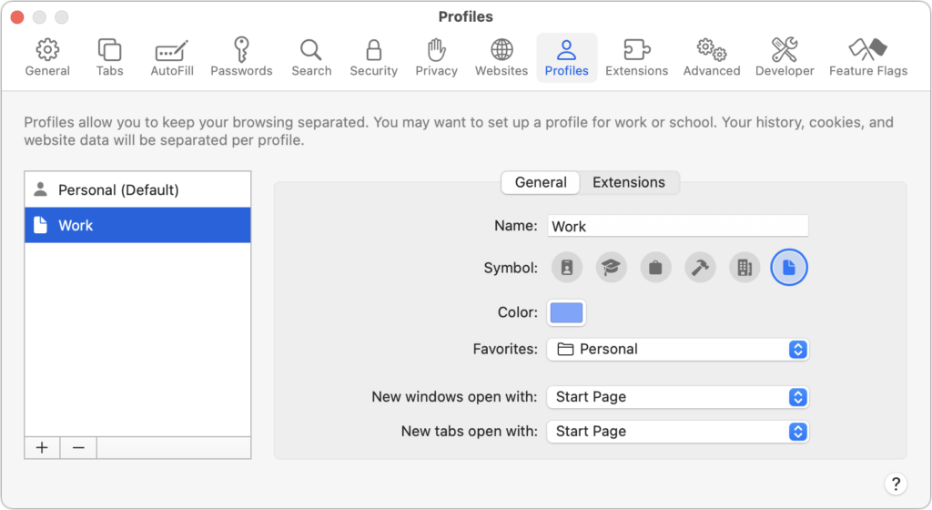 Keep Your Browsing Organized with Browser Profiles