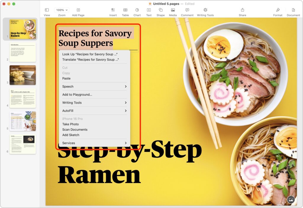 Press Control-Return in Sequoia to Open Contextual Menus