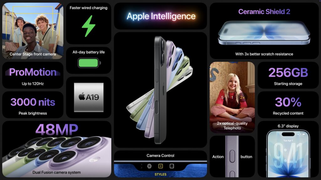 Apple unveils iPhone 17, refreshed Watches, AirPods Pro 3