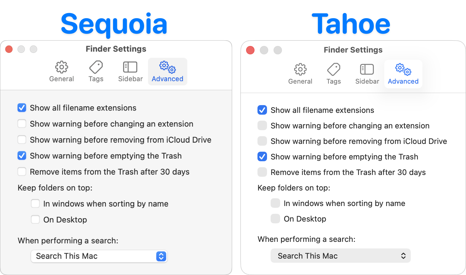 Notable User Interface Changes to Expect in macOS 26