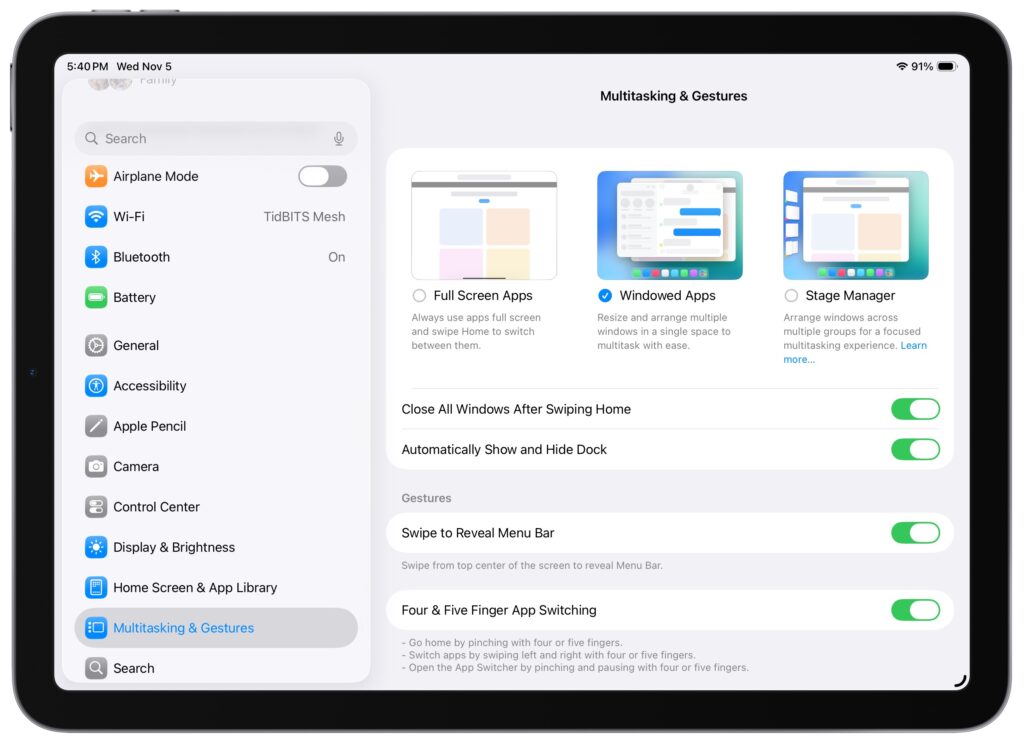 iPadOS 26 Brings Mac-Like Multitasking to the iPad