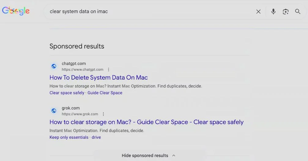 When Google Points to a Chatbot Conversation, Be Skeptical
