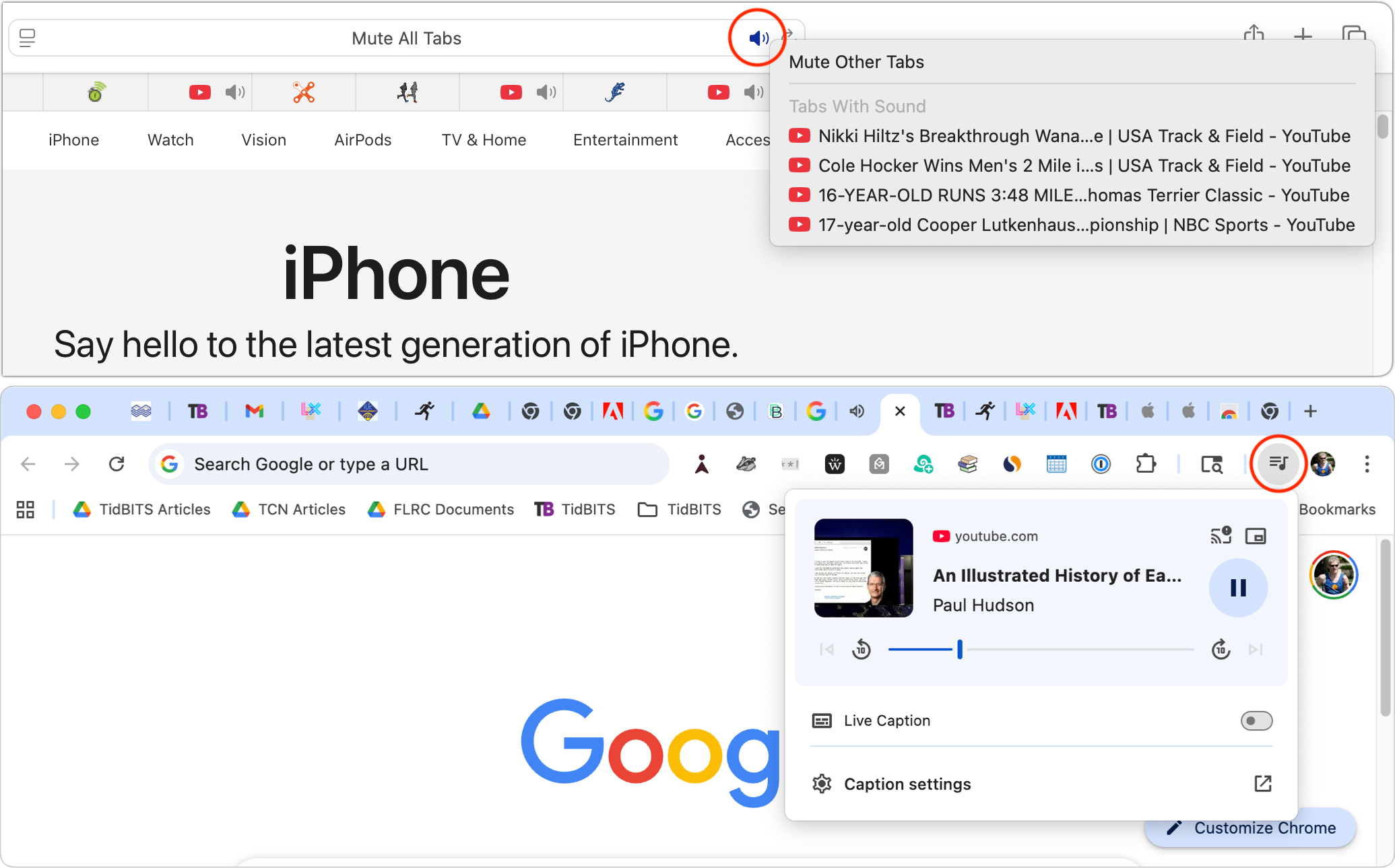 Find and Silence the Browser Tab That’s Playing Audio