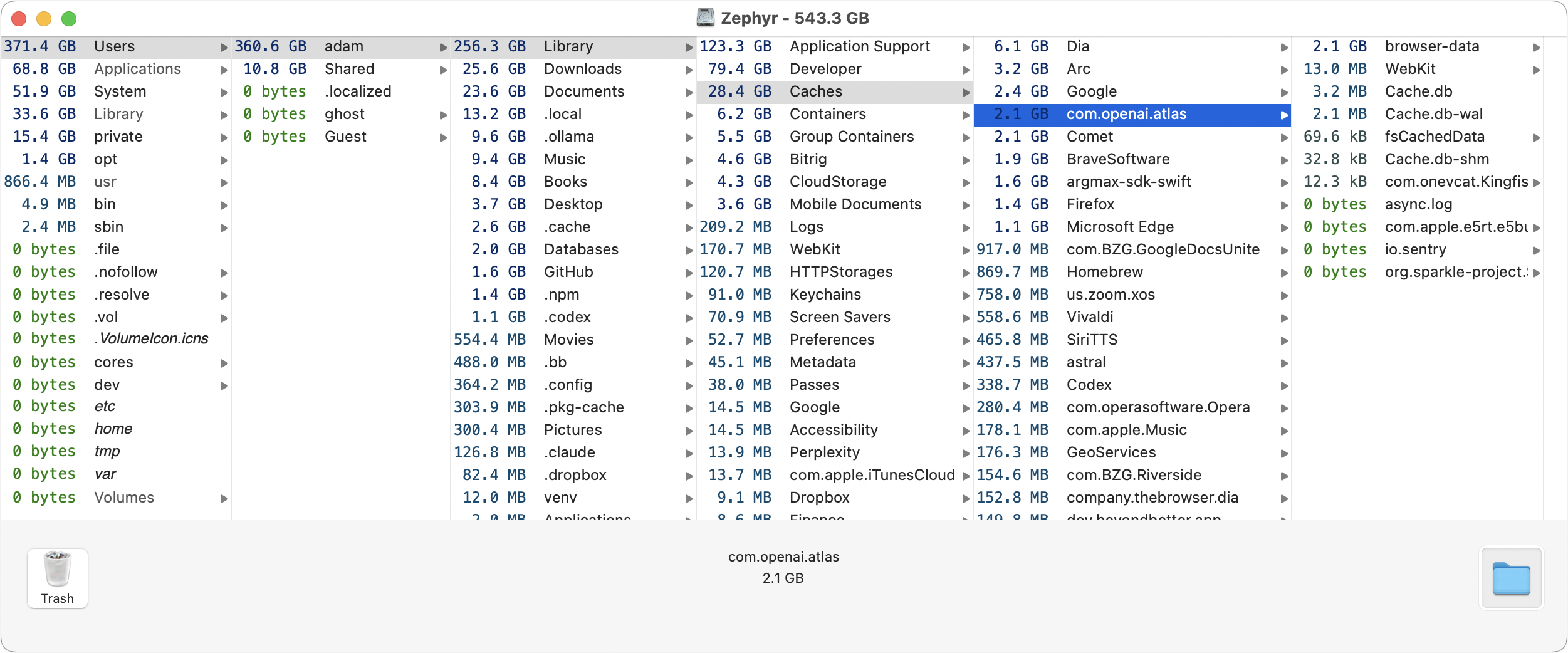 Find What’s Filling Your Disk with OmniDiskSweeper